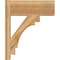 Ekena Millwork Merced Block Rough Sawn Outlooker, Western Red Cedar, 8"W x 20"D x 24"H OUT08X20X24MRC05RWR - alternate 3